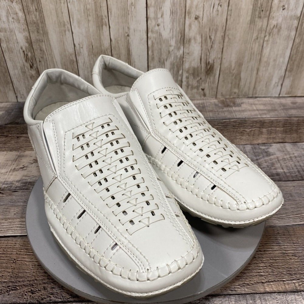 GBX men’s woven cutout Memory Foam Shoes